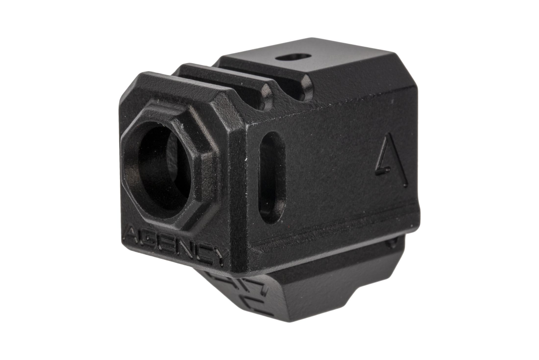 Agency Arms 417C Compensator for Glock 43 - Black
